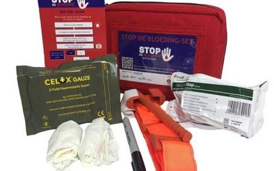 AED-kastjes worden nu ook gevuld met verband